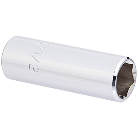 Proto J5016H 6 Point 3/8" Drive Deep Socket, 1/2" J5016H
